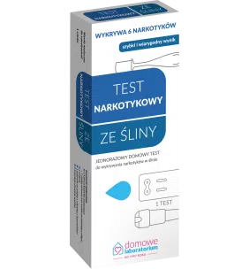 Test do wykrywania narkotyków w ślinie, 1 szt.