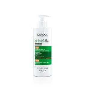 Vichy Dercos DS, szampon przeciwłupieżowy z odżywką, 2w1, 390ml