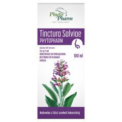 Tinctura Salviae Phytopharm, nalewka, 100 ml 