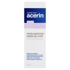 Acerin Perspirant, krem przeciwpotny do stóp, 75 ml