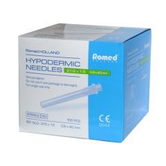 Igła, 0,8 x 40 mm, 100 szt, (Romed)