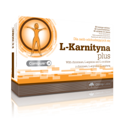 Olimp L-Karnityna Plus, tabletki do ssania, 80 szt.