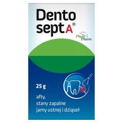 Dentosept A, płyn do stosowania w jamie ustnej, 25 g