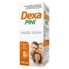 DexaPini, syrop, 115 ml 