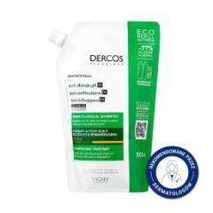 Vichy Dercos DS, szampon przeciwłupieżowy, włosy suche, refill, 500ml