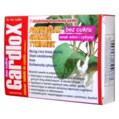 Gardlox, ziołowe tabletki do ssania, bez cukru, 16 szt.