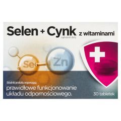Selen + cynk z witaminami, tabletki, 30 szt.