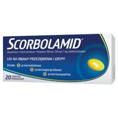 Scorbolamid, tabl.draz., 20 szt