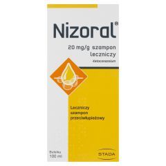 Nizoral, 20 mg/g, szampon leczniczy, 100 ml (butelka)