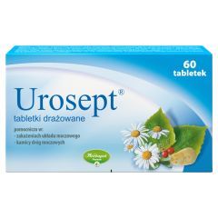 Urosept, tabletki drażowane, 60 szt.
