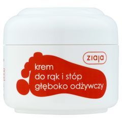 Ziaja Stopy, krem do rąk i stóp głęboko odżywczy, 50 ml