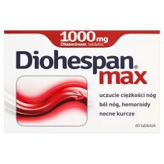 Diohespan max, 1000 mg, tabletki, 60 szt.