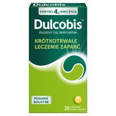 Dulcobis, 5 mg, tabletki dojelitowe, 20 szt.