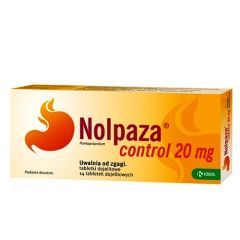 Nolpaza control, 20 mg, tabletki dojelitowe, 14 sztuk
