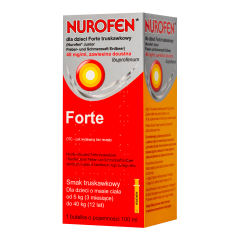 Nurofen d/dzieci Forte trusk,40mg/ml,zaw(i.r&oacute;w)Delf,DE,100ml