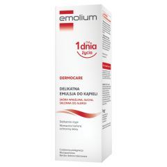 Emolium Dermocare, Delikatna emulsja do kąpieli, 200 ml