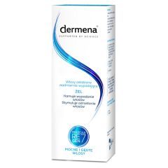 Dermena Hair Care, żel hamujący wypadanie włosów, 150 ml (butelka + dozownik)