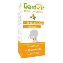 GardVit Olive, spray, do gardla, dla dzieci,doroslych, 15 ml