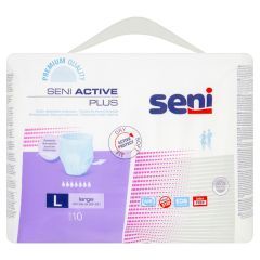 Seni Active Plus, majtki chłonne, rozmiar L, 10 szt.