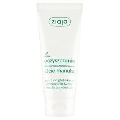 Ziaja Liście Manuka-Oczyszczanie, pasta do głębokiego oczyszczania twarzy, 75 ml