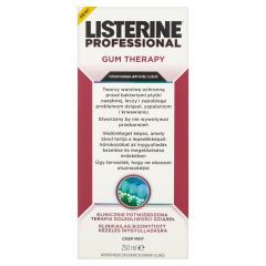Listerine Professional Gum Therapy, płyn do płukania jamy ustnej, 250 ml