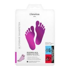 L'Biotica Maska Do Stóp, regenerująca, 32 ml (nasączone skarpety)