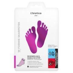 L'Biotica Maska Do Stóp, regenerująca, 32 ml (nasączone skarpety)