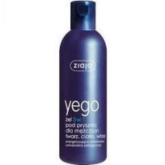 Ziaja Yego, żel pod prysznic dla mężczyzn, 3w1, 300 ml