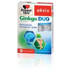 Doppelherz aktiv Ginkgo Duo, kapsułki, 60 szt.