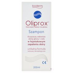Oliprox, szampon oczyszczający w łojotokowym zapaleniu skóry, 200 ml