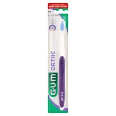 Gum Ortho, szczoteczka do zęb&oacute;w, ortodontyczna, 1 szt.