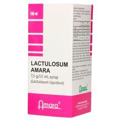 Lactulosum Amara, (7,5 g/15 ml), syrop, 150 ml