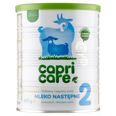 Capricare 2 mleko nastepne, prosz.,na mleku kozim, 400 g