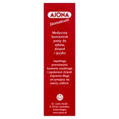 Ajona Stomaticum, koncentrat pasty do zębów, 6 ml