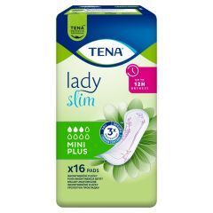 TENA Lady Slim Mini Plus, specjalistyczne podpaski, 16 szt.
