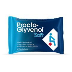 Procto-Glyvenol Soft, nawilżane chusteczki dla osób z hemoroidami, 30 szt.