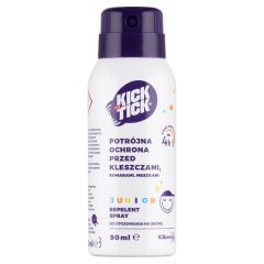 Kick the Tick Max Repelent Plus,aer,p/kom,mesz,klesz, 90 ml