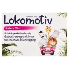 Lokomotiv, drażetki, 15 szt.