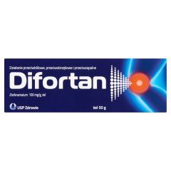 Difortan 100 mg/g, żel, 50 g