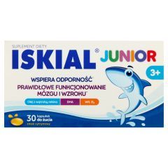 Iskial Junior, kapsułki do żucia, 30 szt.