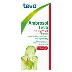 Ambrosol (30 mg/5 ml), syrop, 120 ml