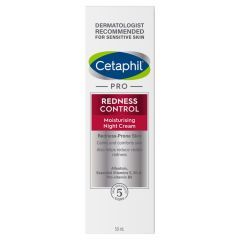 Cetaphil Pro Redness Control, krem nawilżający na noc, 50 ml