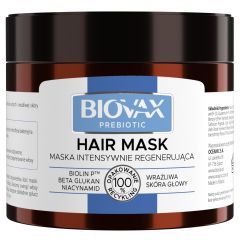 Biovax Prebiotic, maska, intens.regen.,do wlosow, 250 ml