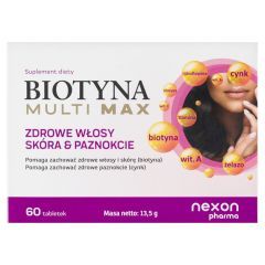 Biotyna Multi Max, tabletki, 60 szt.
