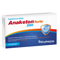Anaketon Forte 250, tabletki, 10 szt.