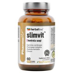 Pharmovit Herballine, Slimvit kontrola wagi, kapsułki, 60 szt.
