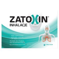 Zatoxin Inhalacje, roztwór do inhalacji, 3 ml, 10 ampułek