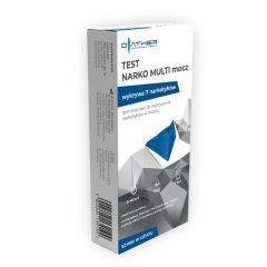 Narko Narko Multi, test do wykrywania narkotyków w moczu, 1 szt.