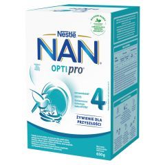 Mleko Nan Optipro 4, mleko modyfikowane po 2. roku życia, proszek, 650 g, (2 x 325 g)