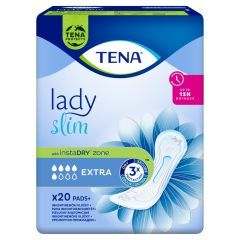 Tena Lady Slim, podpaski na nietrzymanie moczu, Extra, 20 szt.